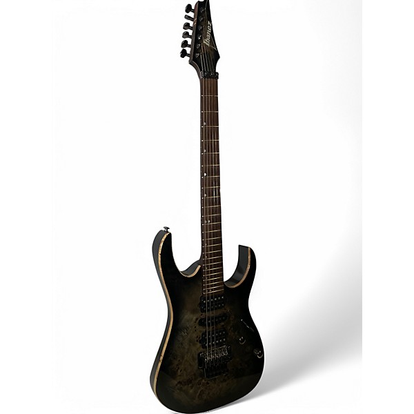 Used Ibanez RG1070PBZ TRANSPARENT BLK Solid Body Electric Guitar