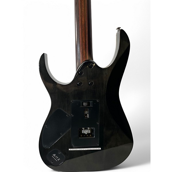 Used Ibanez RG1070PBZ TRANSPARENT BLK Solid Body Electric Guitar