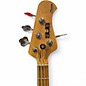 Used 2010s Sterling by Music Man Stingray SUB series Light green Electric Bass Guitar