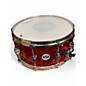 Used DW 6.5X14 Design Series Acrylic Snare Red Drum