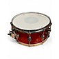 Used DW 6.5X14 Design Series Acrylic Snare Red Drum