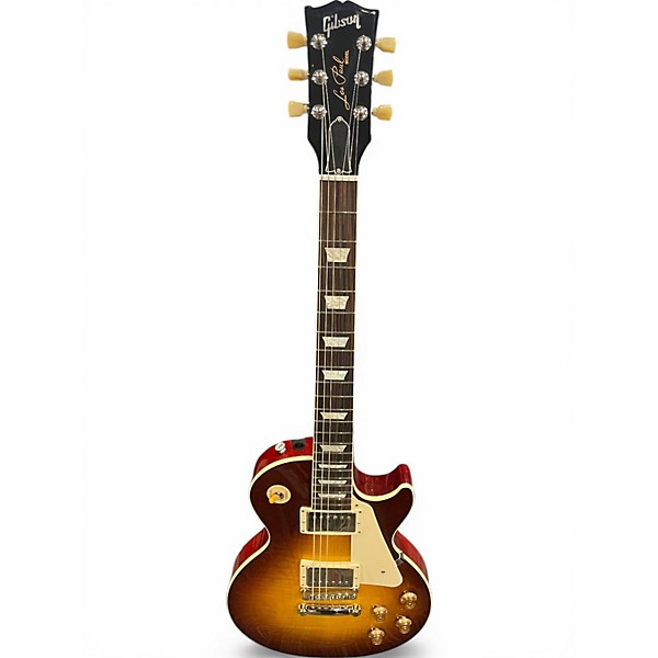 Used Gibson les paul standard AAA 1950s Bourbon Burst Solid Body Electric Guitar