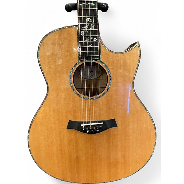 Used Taylor Custom GO Natural Acoustic Electric Guitar