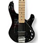 Used Sterling by Music Man STINGRAY 5 Black Electric Bass Guitar