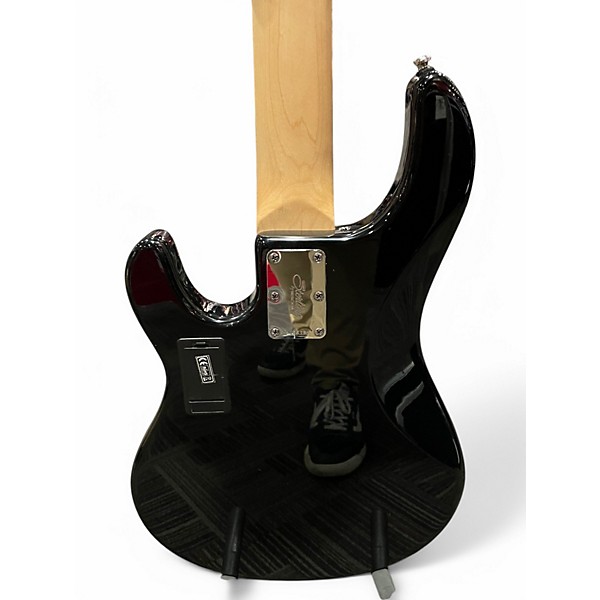 Used Sterling by Music Man STINGRAY 5 Black Electric Bass Guitar