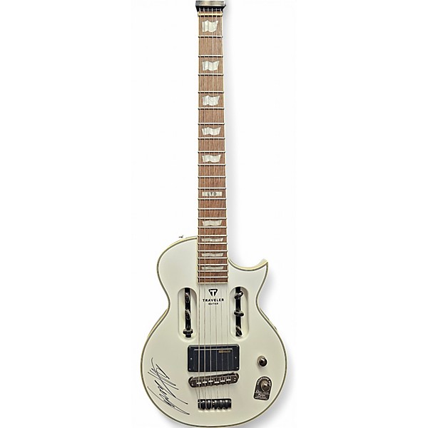 Used Traveler Guitar EC-1 SNOW WHITE Electric Guitar