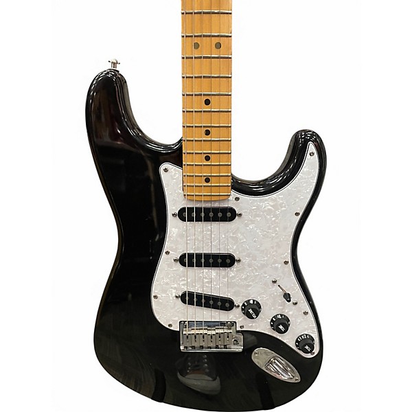 Used 1999 Fender American Standard Stratocaster Black Solid Body Electric Guitar