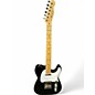 Used Fender Telecaster Black and White Solid Body Electric Guitar thumbnail