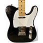 Used Fender Telecaster Black and White Solid Body Electric Guitar