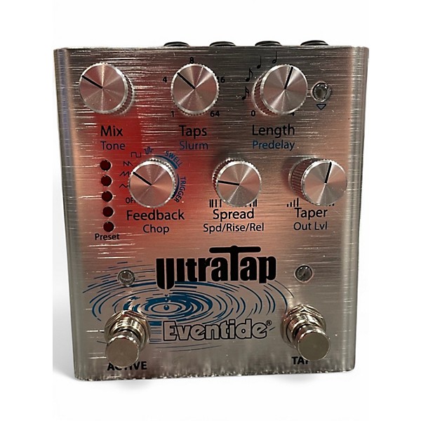Used Eventide ULTRATAP DLY/REVERB MULTITAP FX PEDAL Effect Pedal