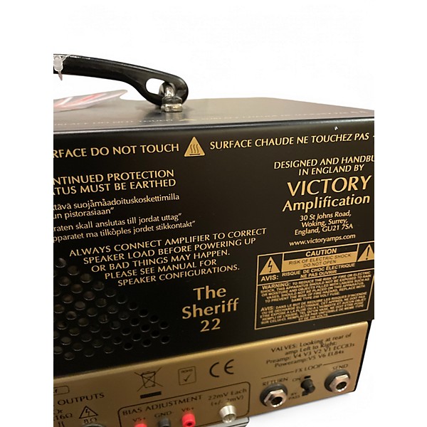 Used Victory THE SHERIFF 22 Tube Guitar Amp Head