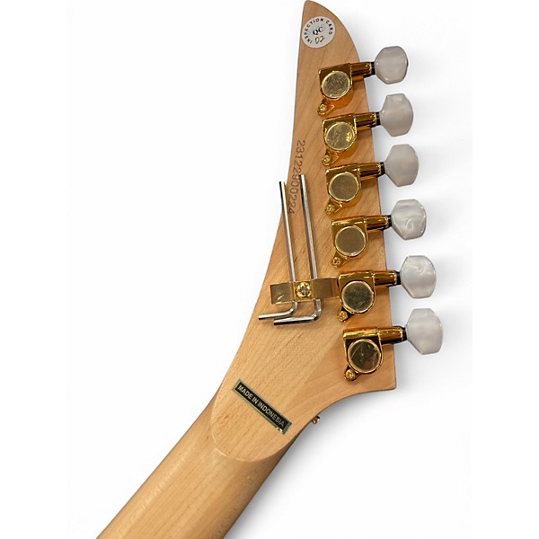 Used Kramer JERSEY STAR Pearl White Solid Body Electric Guitar