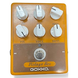 Used Gokko Vintage box American crunch drive Effect Pedal