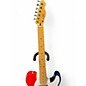 Used Logan Custom Usa TELE SHAPE  Red White and Blue Solid Body Electric Guitar