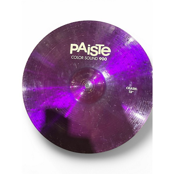 Used Paiste 18in color sound 900 Cymbal