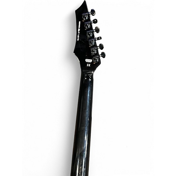 Used Dean VMNT FEAR BLACK WITH GRAPHIC Solid Body Electric Guitar