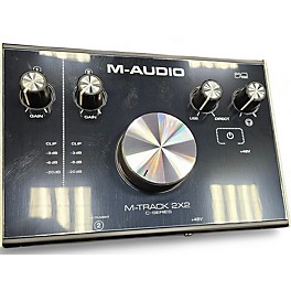 Used M-Audio M-track 2x2 Audio Interface