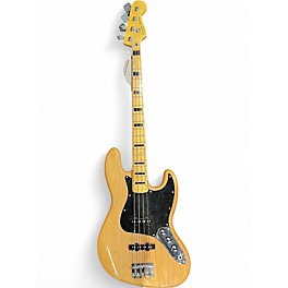 Used Squier Classic Vibe 70s Jazz Bass Natural Electric Bass Guitar
