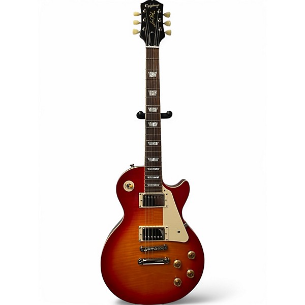Used 2021 Epiphone 1959 Reissue Les Paul Standard Cherry Sunburst Solid Body Electric Guitar,Specials : American Fashion Style Bags On Sale