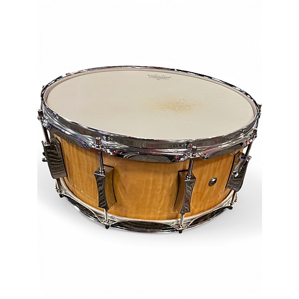 Used Pork Pie 14in Curly Maple Birch Drum