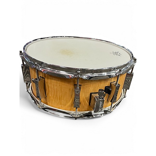 Used Pork Pie 14in Curly Maple Birch Drum