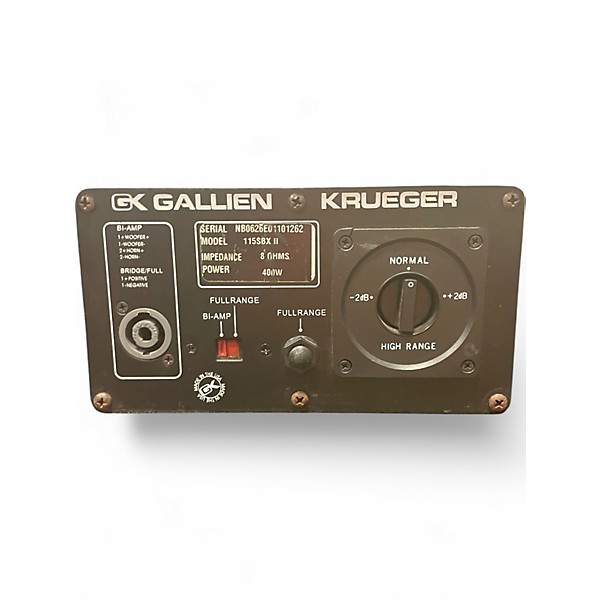 Used Gallien-Krueger 115SBX II Bass Cabinet