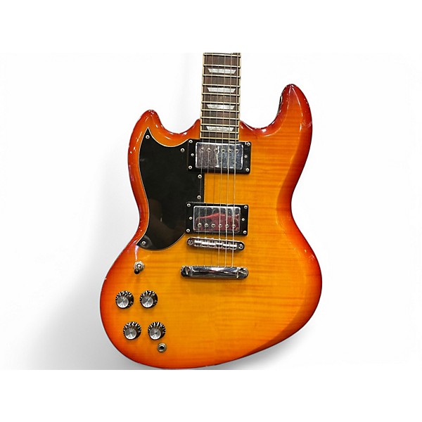Used Agile Valkyrie Orange Electric Guitar