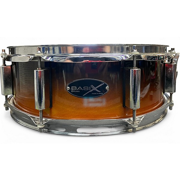 Used Basix 5.5X14.5 Snare Brown Fade Drum