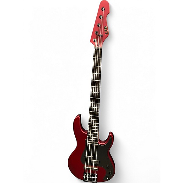 Used Esp Ltd AP-5 Metallic Red Electric Bass Guitar