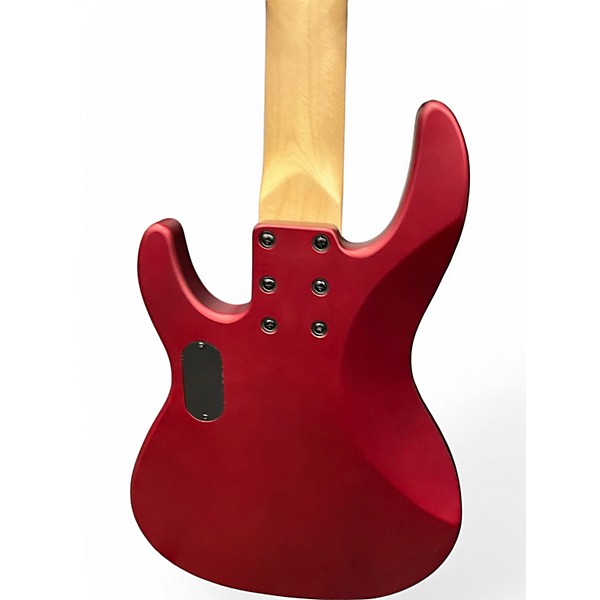 Used Esp Ltd AP-5 Metallic Red Electric Bass Guitar
