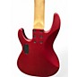 Used Esp Ltd AP-5 Metallic Red Electric Bass Guitar