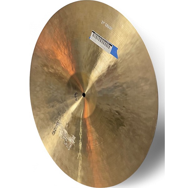 Used Red 21in Vertical Cymbal
