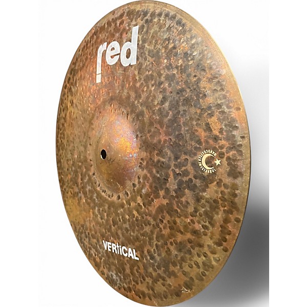 Used Red 16in Vertical Cymbal