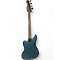 Used Fender JAGUAR BLUE Electric Bass Guitar
