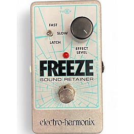 Used Electro-Harmonix Freeze Sound Retainer Compression Effect Pedal