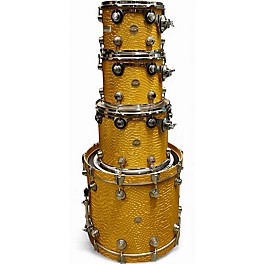 Used 2004 DW 4 Piece Collector's Series Gold Drum Kit