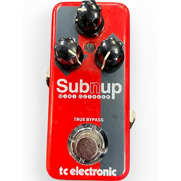 Used TC Electronic Sub N Up Octaver Effect Pedal