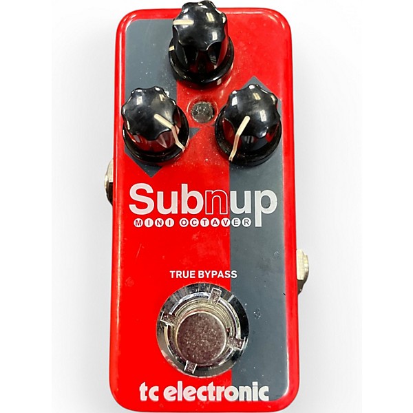 Used TC Electronic Sub N Up Octaver Effect Pedal
