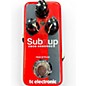 Used TC Electronic Sub N Up Octaver Effect Pedal