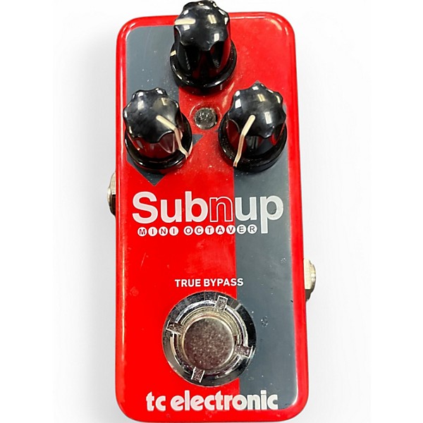 Used TC Electronic Sub N Up Octaver Effect Pedal