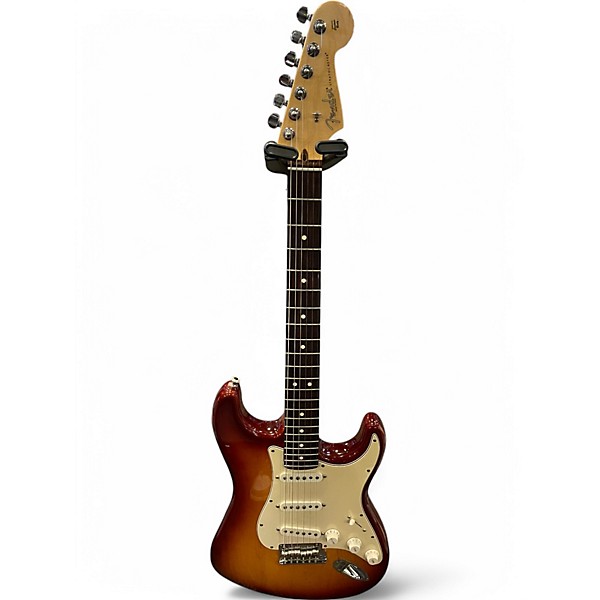 Used 2012 Fender Stratocaster 3 Tone Sunburst Solid Body Electric Guitar