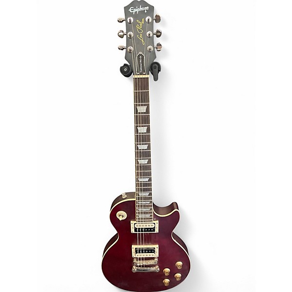 Used Epiphone Les Paul Traditional Pro IV Wine Red Solid Body Electric Guitar