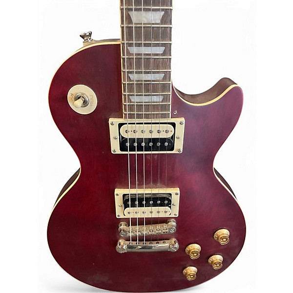 Used Epiphone Les Paul Traditional Pro IV Wine Red Solid Body Electric Guitar