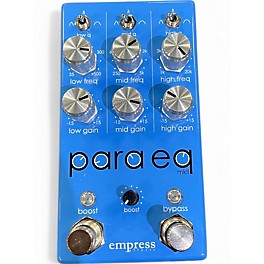 Used Empress Effects para eq with boost Pedal
