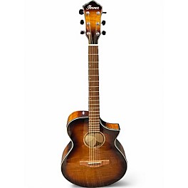 Used Ibanez AEWC400-AMS 2 Color Sunburst Acoustic Electric Guitar