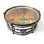 Vintage 1920s Leedy 5X14 Utility Nickel over Brass Drum