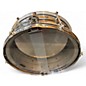 Vintage 1920s Leedy 5X14 Utility Nickel over Brass Drum