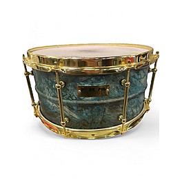 Used Pork Pie 13X5.5 PATINA BLUE PATINA Drum
