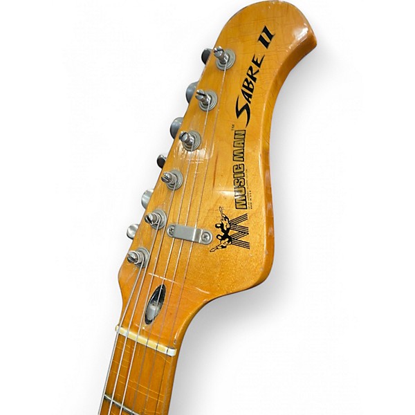 Vintage 1979 Music Man Sabre II Walnut Solid Body Electric Guitar