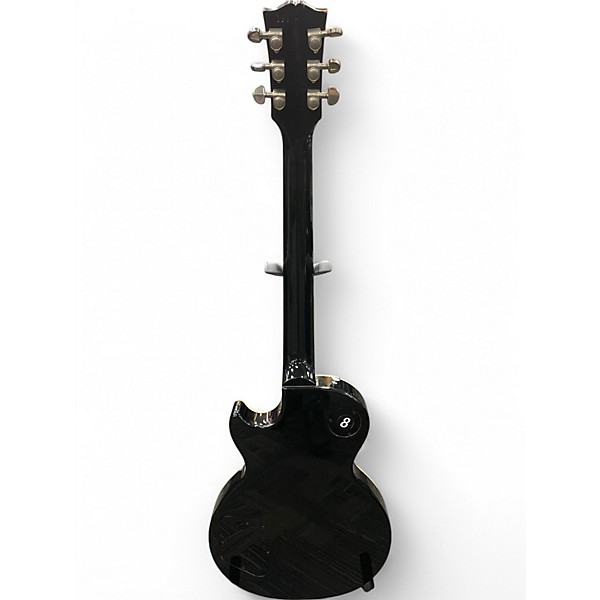 Used Gibson Les Paul Classic Black Solid Body Electric Guitar